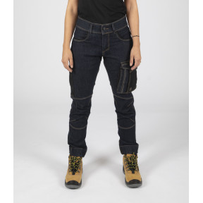 Spodnie NELLY w paski jeans - Nine Worths by North Ways