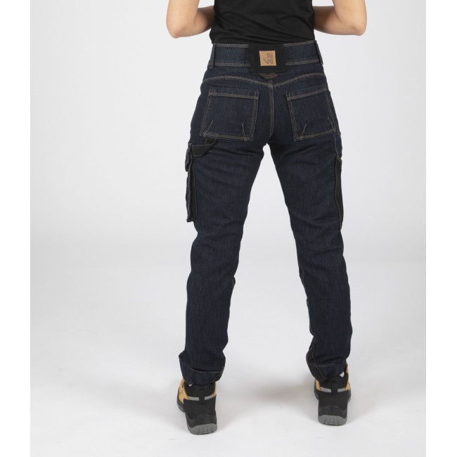 Spodnie NELLY w paski jeans - Nine Worths by North Ways