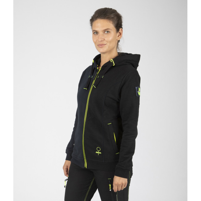 Damen Arbeitsweste ZANA marine schwarz - Nine Worths by North Ways