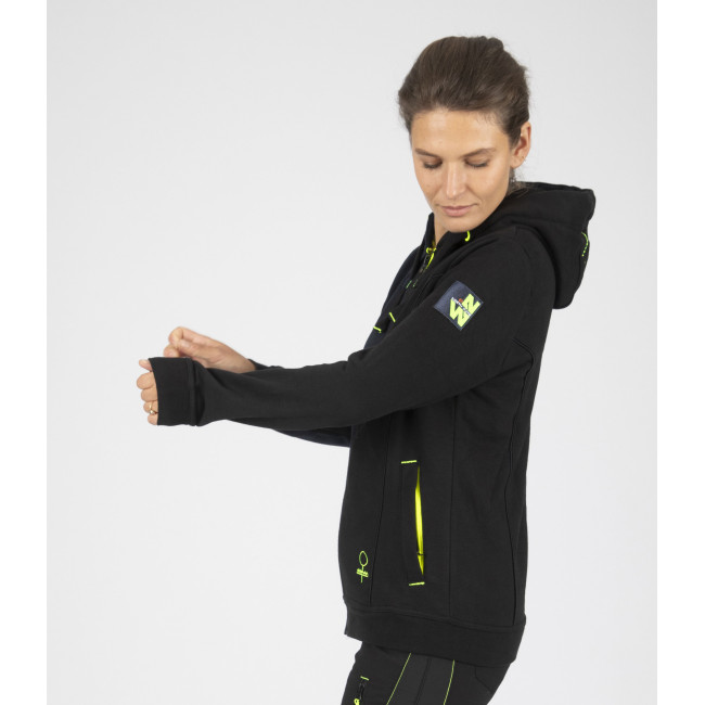 Damen Arbeitsweste ZANA marine schwarz - Nine Worths by North Ways