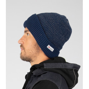 Arbeitsbeanie Glow marineblau - Nine Worths by North Ways