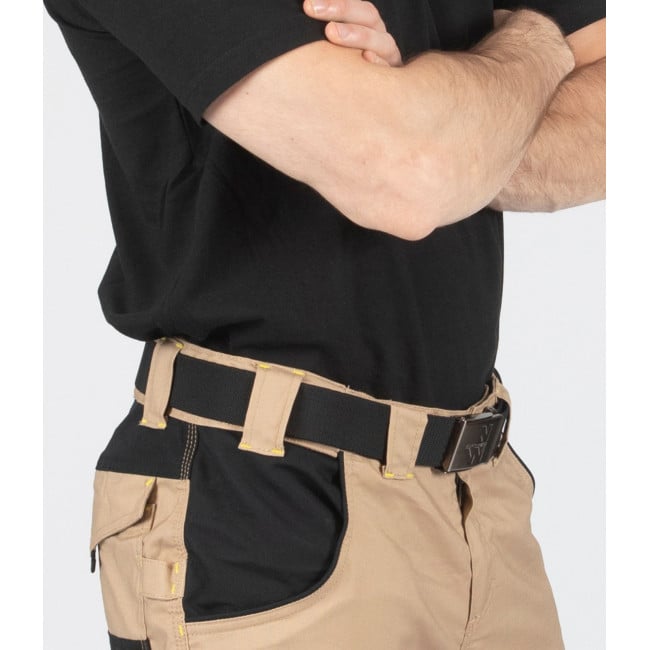 CEINTURE ELASTIQUEE NOIR - Nine Worths by North Ways