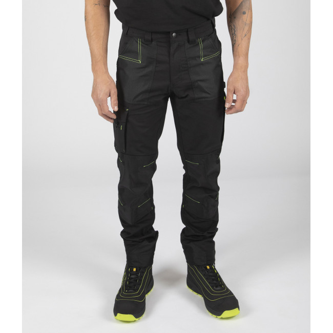 PANTALON DE TRAVAIL BILL NOIR - Nine Worths by North Ways