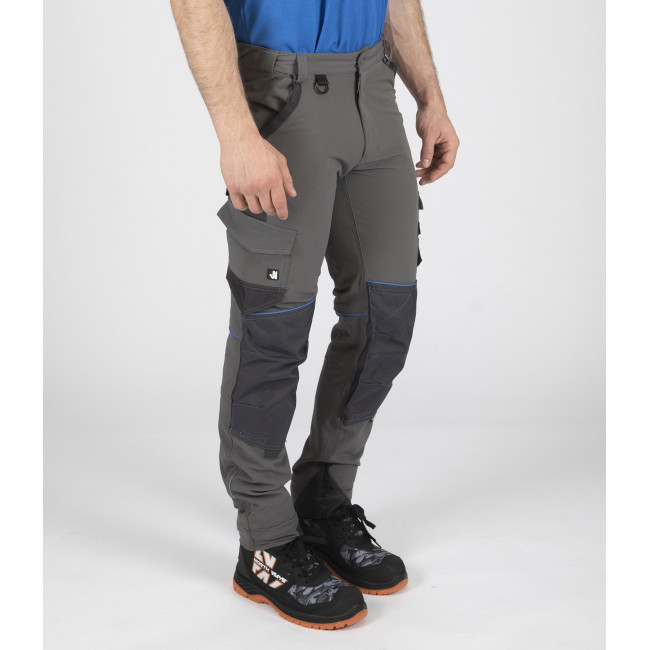 Arbeitshose SACHA grau/blau - Nine Worths by North Ways