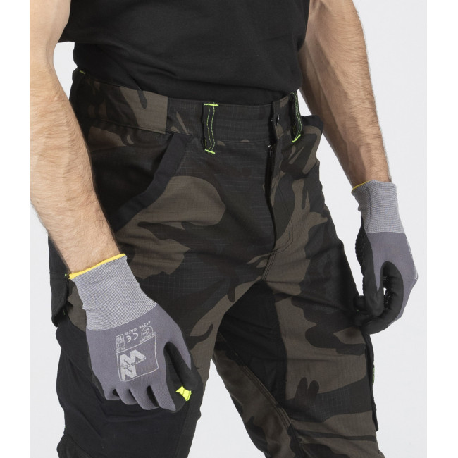 Gants de protection à embouts tactiles Criss gris - Nine Worths by North Ways