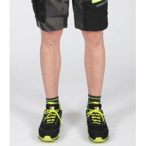 Chaussures de sécurité Justin S1P SRC noir/jaune fluo - Nine Worths by North Ways