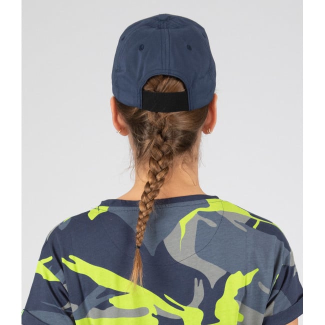 Casquette de travail Bonnie marine/jaune fluo - North Ways