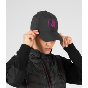 Casquette de travail Bonnie noir/fushia - Nine Worths by North Ways