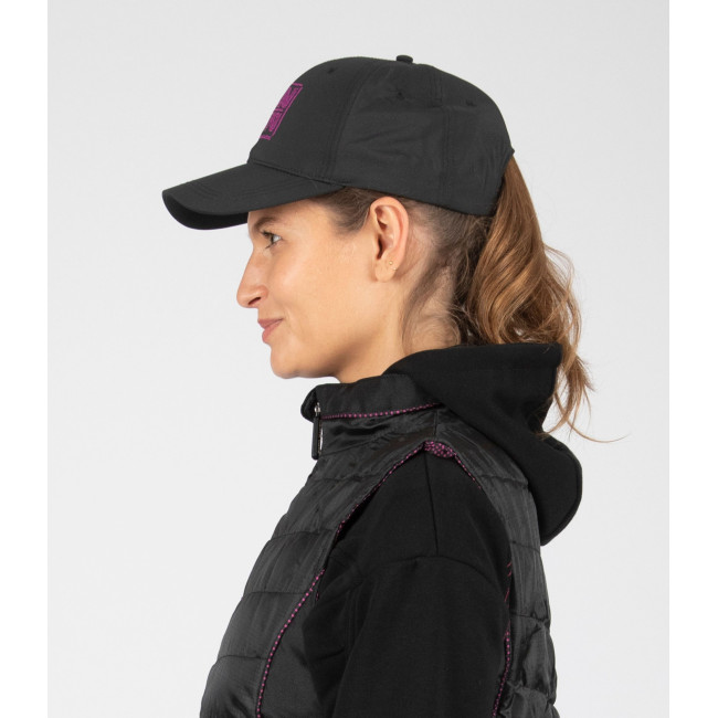 Casquette de travail Bonnie noir/fushia - Nine Worths by North Ways