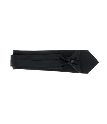 Cravate à Clip polyester Noir- DMB