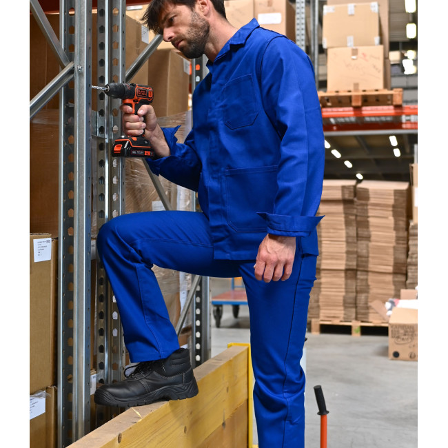 Werkbroek Katoen Blauw Bugatti ADRIEN - SNV