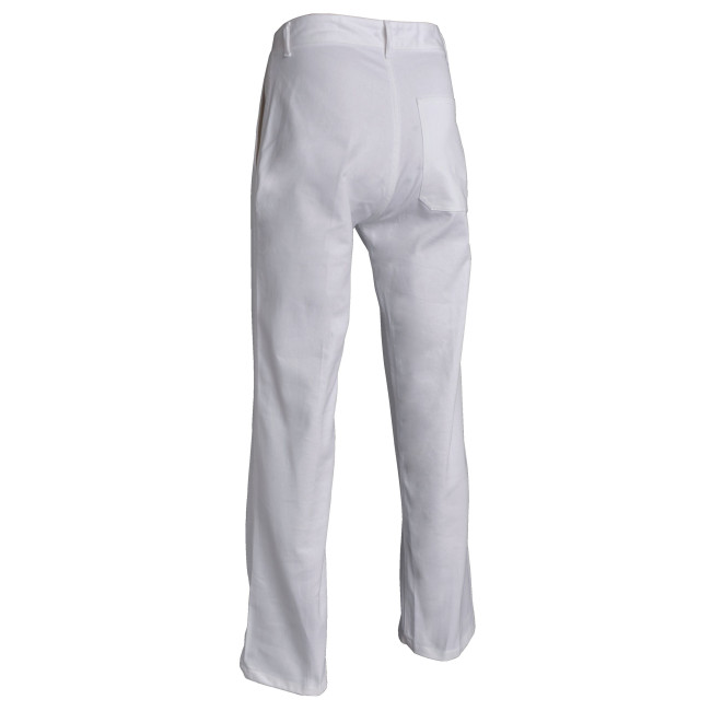 Pantalon de travail coton Adrien Blanc - SNV