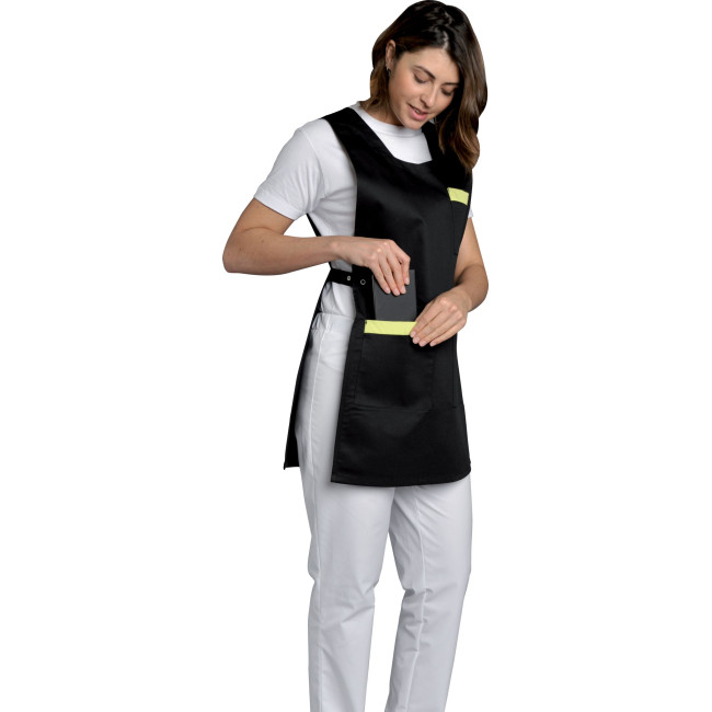 Chasuble femme Gladys Noir et pistache - SNV