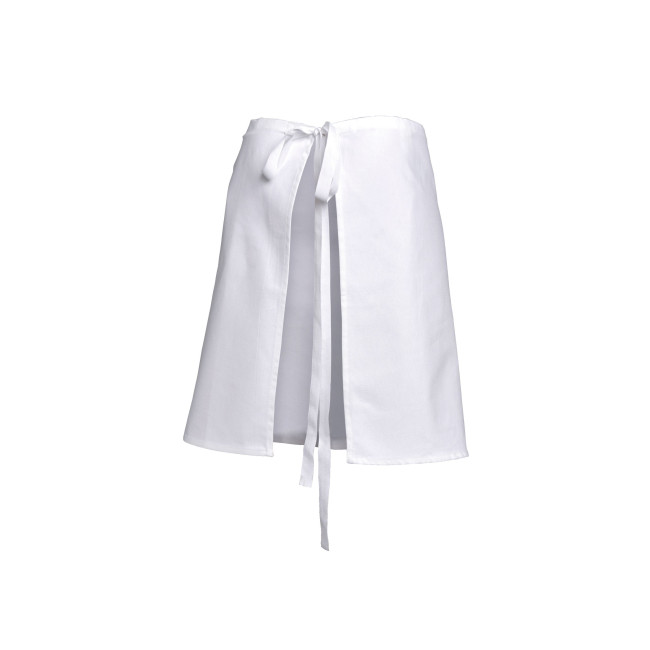 Set van 5 Demi Chef schorten Wit 100% katoen - SNV