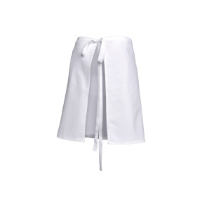 Lot de 5 tabliers Demi Chef Blanc 100% coton - SNV