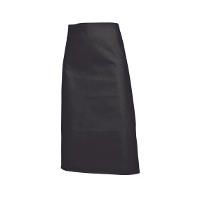 Set von 5 Halbschürzen 85 cm 100% Baumwolle Schwarz - SNV