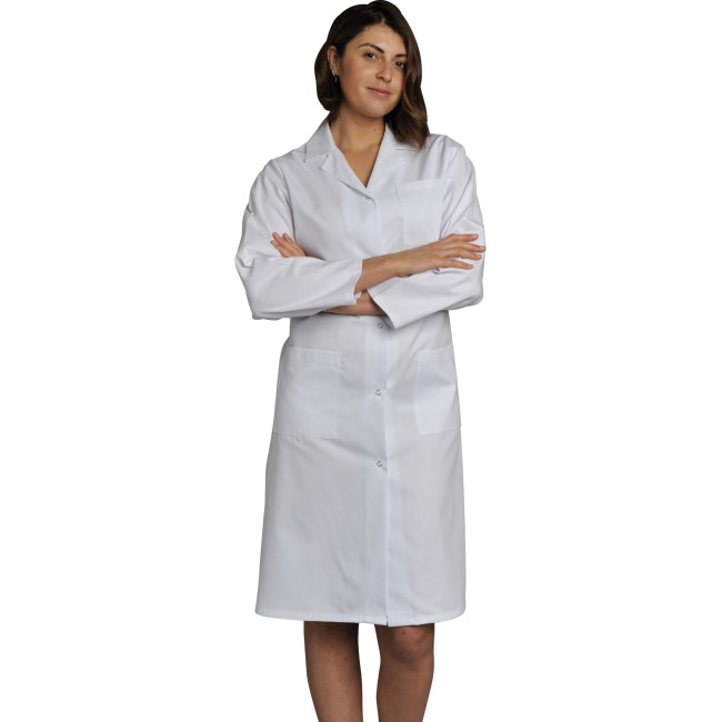 Blouse manches longues coton Madona Blanc - SNV