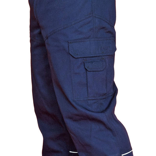 Arbeitshose mit vielen Taschen in Marineblau RENAUD - SNV