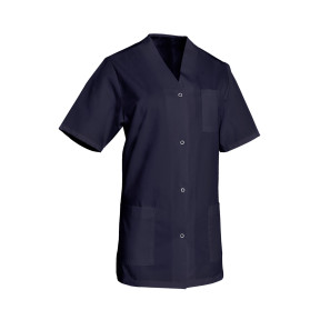 Tunique pressions manches courtes Viviane Bleu marine - SNV