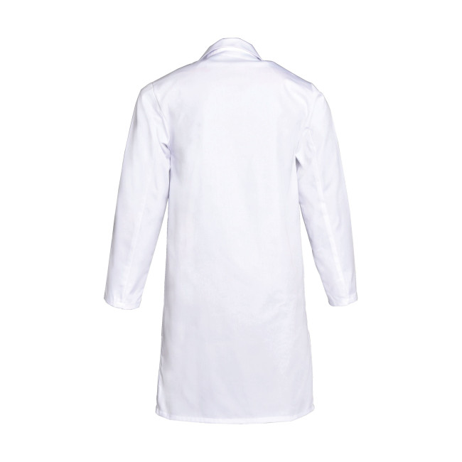 Blouse de travail Blanche à pressions XAVIER - SNV
