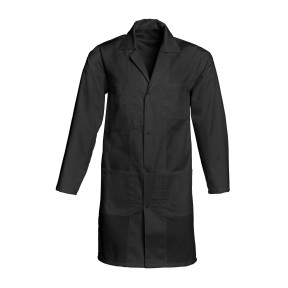 Blouse de travail pression Xavier Noir - SNV
