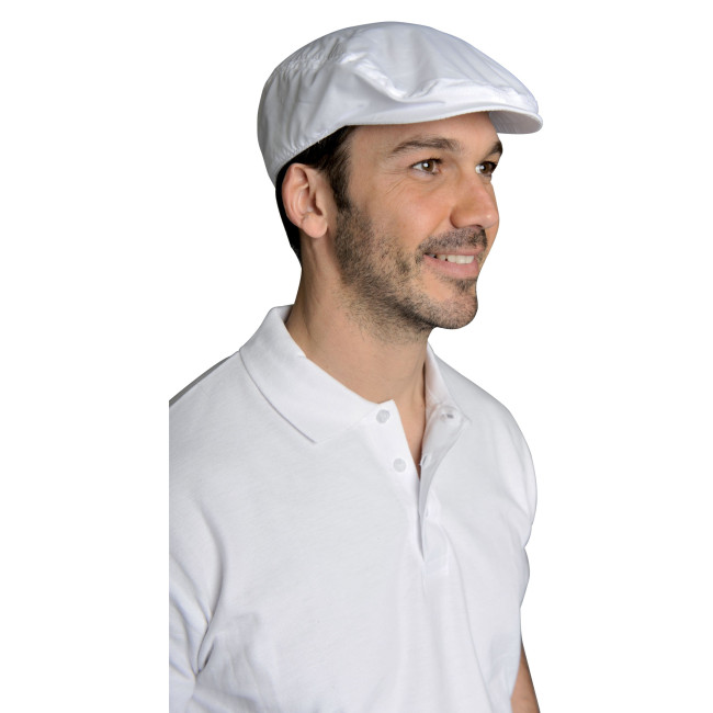 casquette p/c blanc par lot de 5 - snv
