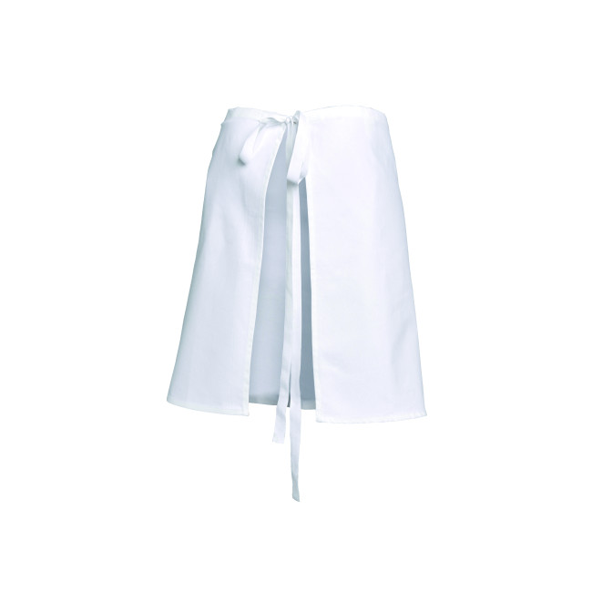 5er Set Halbschürzen 85 cm 100% Baumwolle Weiß - SNV