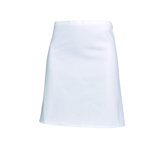 Zestaw 5 fartuchów Demi Chef 85 cm 100% bawełna Biały - SNV