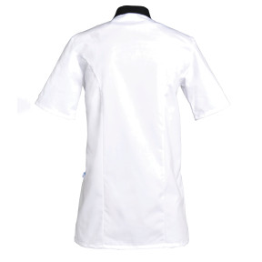 Vest alex korte mouwen cp wit - snv