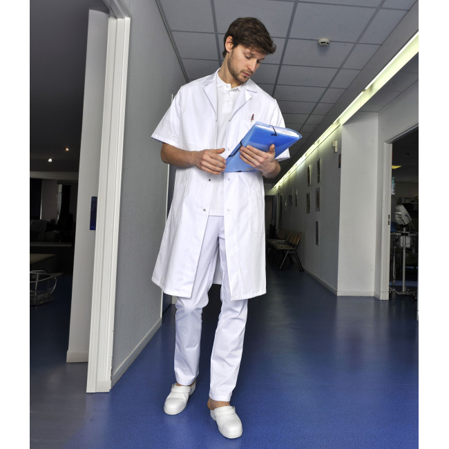 Blouse médicale Homme Blanche OSCAR - SNV