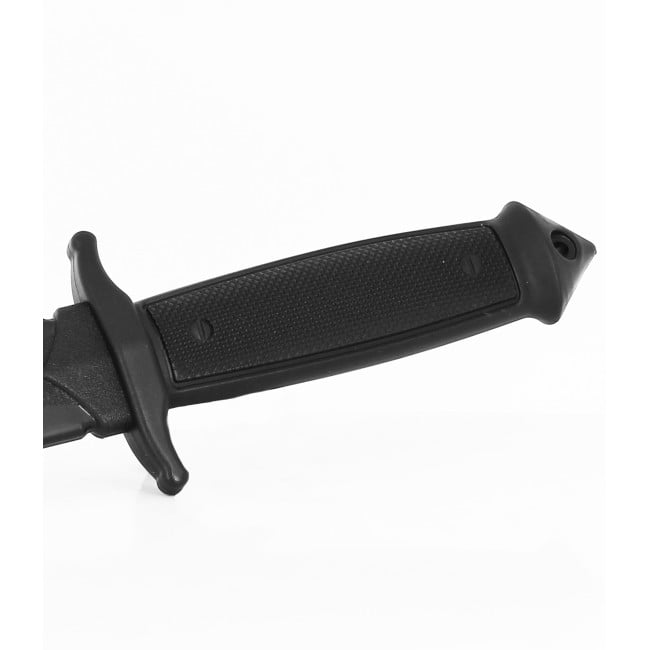 Schwarzes Trainingsmesser - Piranha