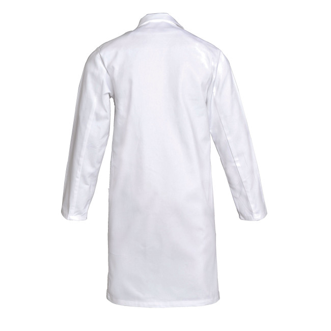 Blouse homme manches longues coton Antony Blanc - SNV