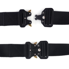 Ceinture nylon Yucon noir - Patrol Equipements