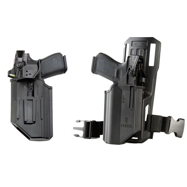 Holster voor glock 19, 19X, 17, 45 met riembevestiging accessoire Fobus - Patrol Equipements