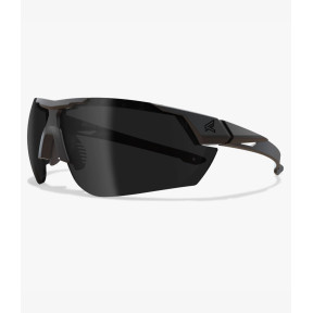 Lunettes balistiques Phantom Rescue avec monture noire et verres fumés - Edge Tactical