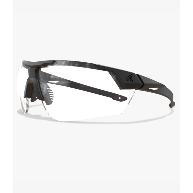 Okulary balistyczne Phantom Rescue z czarną oprawką i bezbarwnymi soczewkami - Edge Tactical