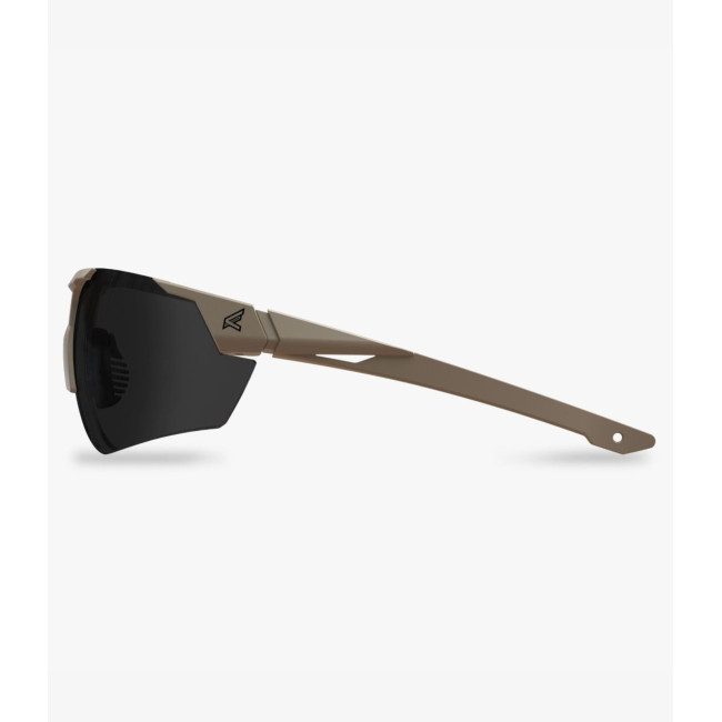 Lunettes balistiques Phantom Rescue avec monture sable et verres fumés - Edge Tactical