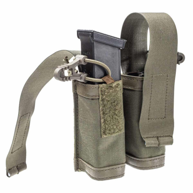 Doppel-Pistolenmagazintasche MX762-2 stonegrey - Lindnerhof