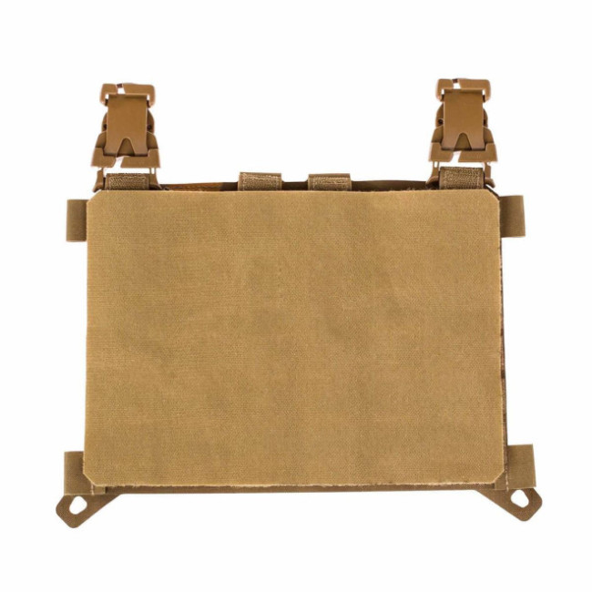 Panneau avant pour gilet porte-plaques MX231 - Coyote - Lindnerhof