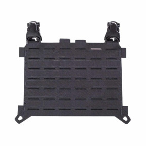 Panneau avant pour gilet porte-plaques MX231 -Noir - Lindnerhof