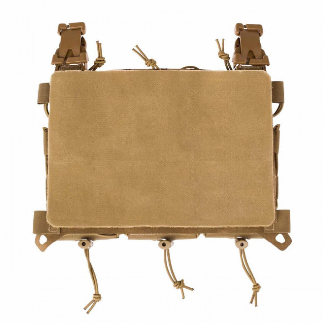 Panneau avant pour gilet porte-plaques avec porte chargeur triple multi-calibre MX234 - Coyote - Lindnerhof
