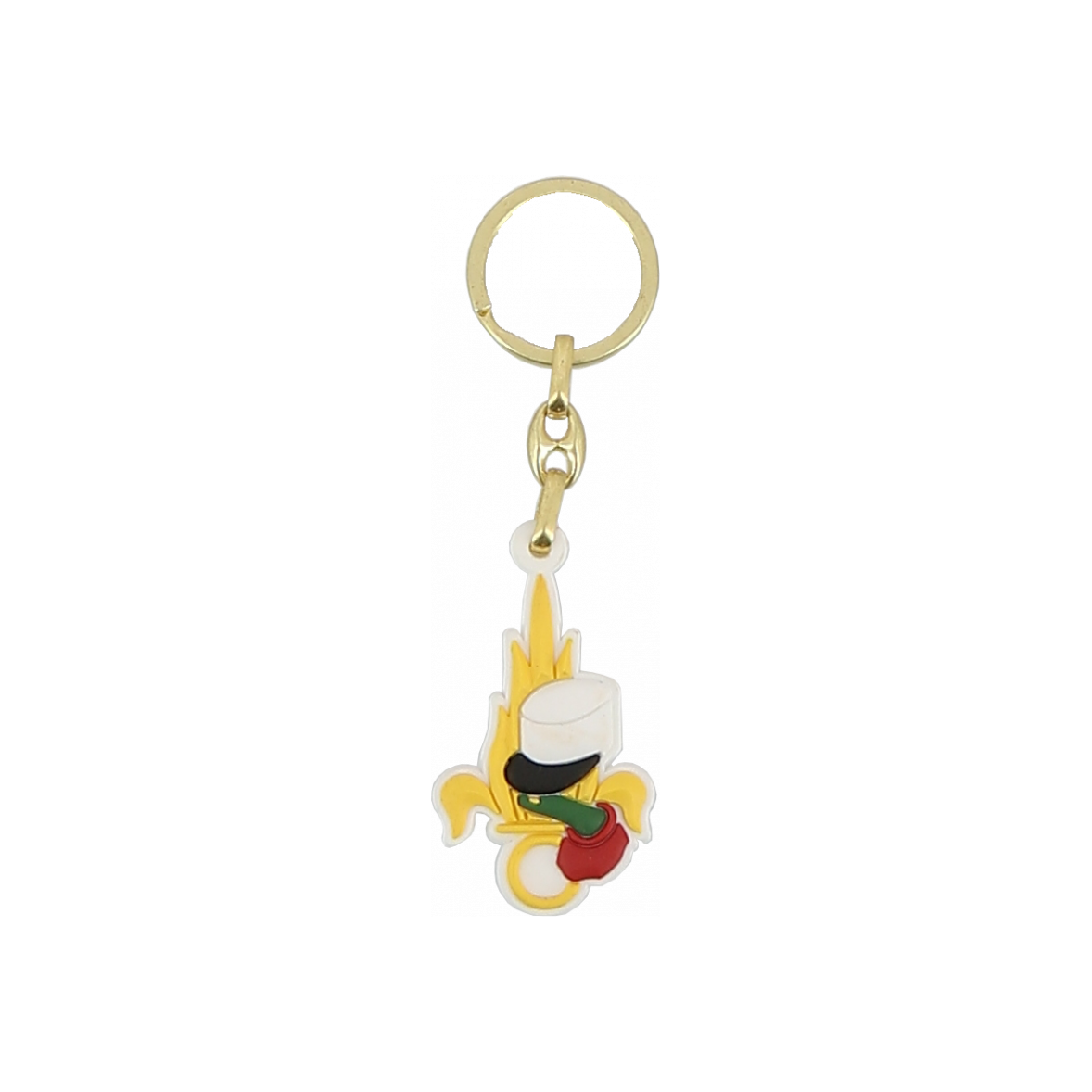 Porte-clé PVC Légion Képi - Flamme - Épaulette - DMB Products