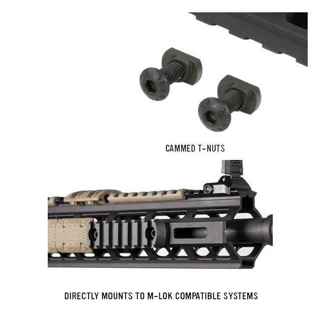 5rail picatinny 7 emplacements fixation m-lok - Magpul