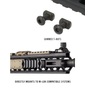 5rail picatinny 7 emplacements fixation m-lok - Magpul