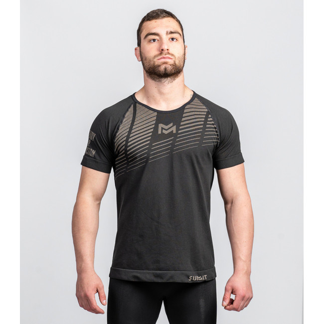 T-Shirt RUSH Active Line Schwarz Tan - Summit Outdoor
