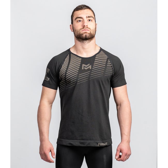 T-shirt RUSH Active Line Noir Tan - Summit Outdoor T-shirt RUSH Active Line Noir Tan - Summit Outdoor