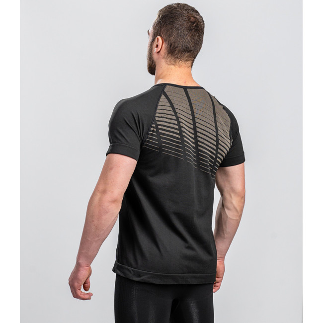 T-Shirt RUSH Active Line Schwarz Tan - Summit Outdoor