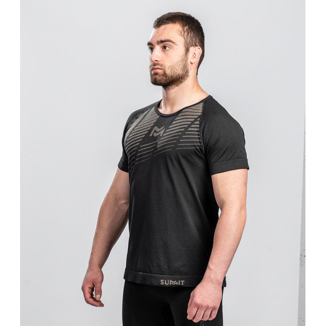 T-Shirt RUSH Active Line Schwarz Tan - Summit Outdoor