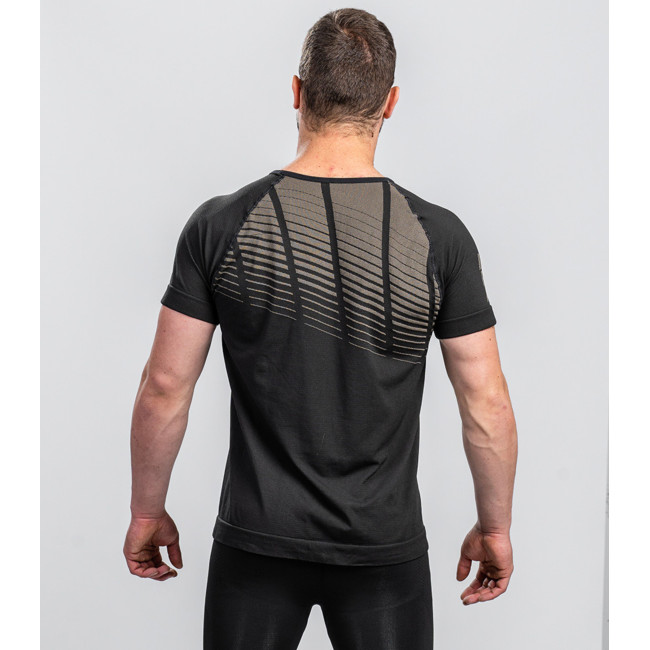 T-Shirt RUSH Active Line Schwarz Tan - Summit Outdoor