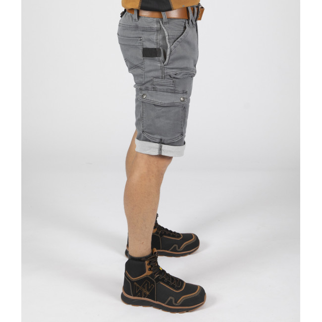 Bermuda de travail BOLT gris - Nine Worths by North Ways